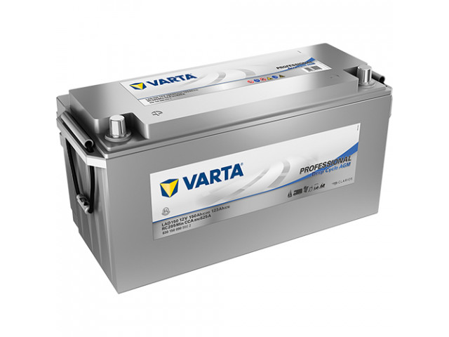 Varta Professional Deep Cycle AGM / LAD150 / 12V 150AH / 900 CCA / Marin AGM Start & Servis Aküsü (Dual Purpose)
