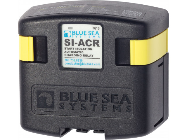 Blue Sea Systems 7610 otomatik şarj rölesi. 12/24V, 120A.