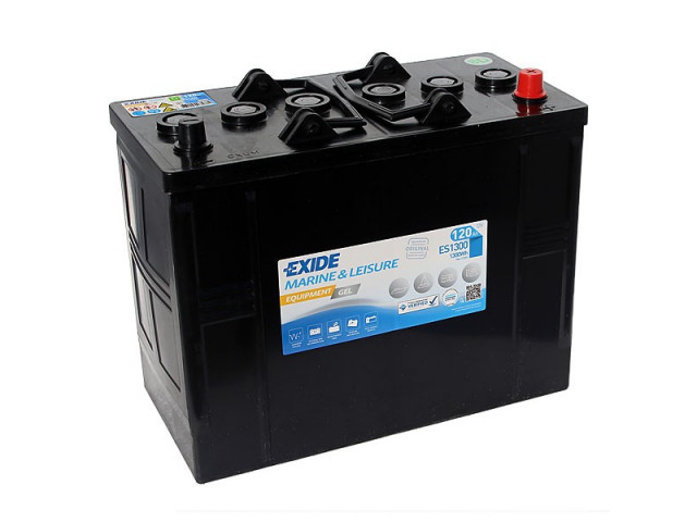Exide Equipment Gel ES1300 / Exide ES1300 / Marin Servis Deep Cycle Jel Akü 12V 120Ah / Marine DNV-GL Sertifikalı