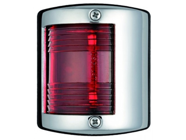 Osculati Utility 85 serisi seyir feneri. İskele, Komple paslanmaz çelik olup, RINA onaylıdır. 12V 10W Osculati Utility 85 serisi seyir feneri. İskele, Komple paslanmaz çelik olup, RINA onaylıdır. 12V 10W