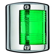 Osculati Utility 85 serisi seyir feneri. Sancak, Komple paslanmaz çelik olup, RINA onaylıdır. 12V 10W