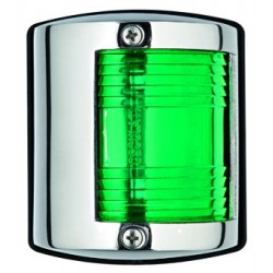 Osculati Utility 85 serisi seyir feneri. Sancak, Komple paslanmaz çelik olup, RINA onaylıdır. 12V 10W