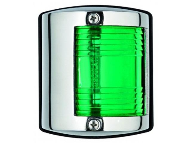 Osculati Utility 85 serisi seyir feneri. Sancak, Komple paslanmaz çelik olup, RINA onaylıdır. 12V 10W Osculati Utility 85 serisi seyir feneri. Sancak, Komple paslanmaz çelik olup, RINA onaylıdır. 12V 10W