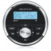 Aquatic GP1 gösterge ebatlı medya çalar AM / FM radyo, Bluetooth Ses ve USB medya / IP65