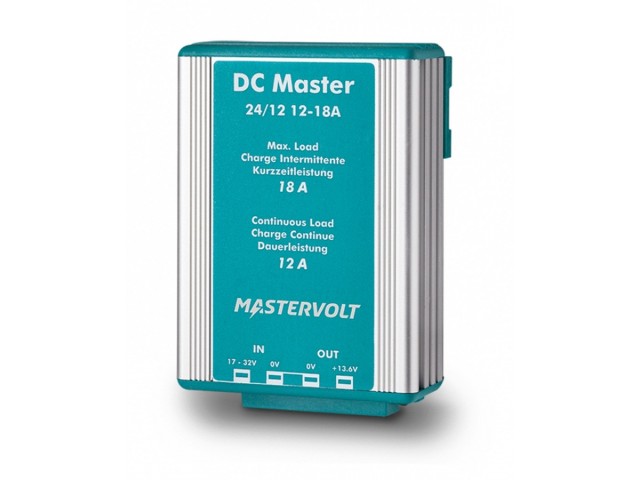 Mastervolt 24/12-12A, DC Master 24/12 12-18A Konvertör - 81400300 Mastervolt 24/12-12A, DC Master 24/12 12-18A Konvertör - 81400300