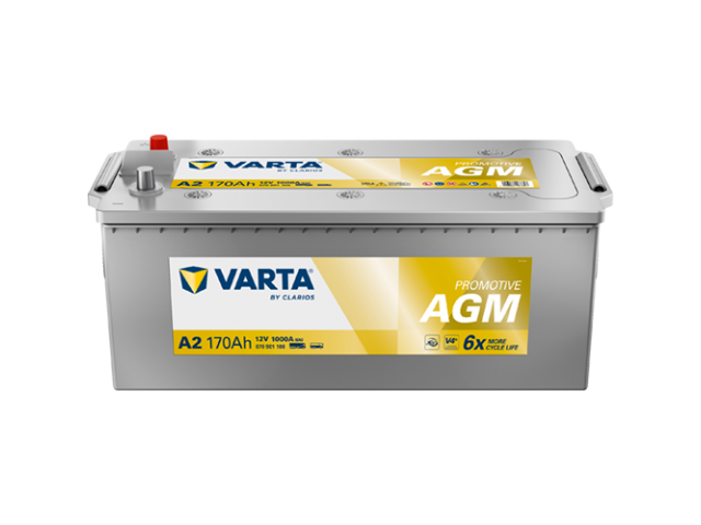 Varta Promotive AGM A2 / 12V 170Ah 1000CCA Deep Cycle AGM Kuru Servis & Start Aküsü (Güneş Paneli Sistemi İçin Uygun &Deep Cycle) Varta Promotive AGM A2 / 12V 170Ah 1000CCA Deep Cycle AGM Kuru Servis & Start Aküsü (Güneş Paneli Sistemi İçin Uygun &Deep Cycle)