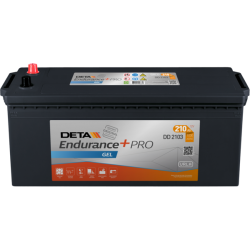 Deta Endurance+PRO GEL DD2103 / 12V 210Ah 1000CCA Deep Cycle Jel Akü ( Almanya Üretimi)