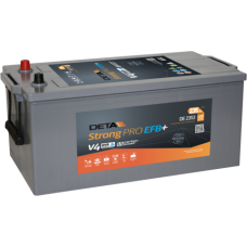 Deta StrongPRO EFB+ DE2353 - 12V 235Ah 1200CCA Tam Kapalı Bakımsız Sulu Servis&Start Aküsü
