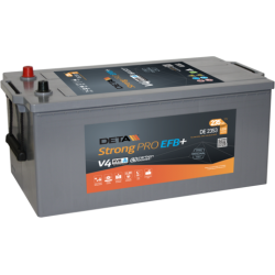 Deta StrongPRO EFB+ DE2353 - 12V 235Ah 1200CCA Tam Kapalı Bakımsız Sulu Servis&Start Aküsü
