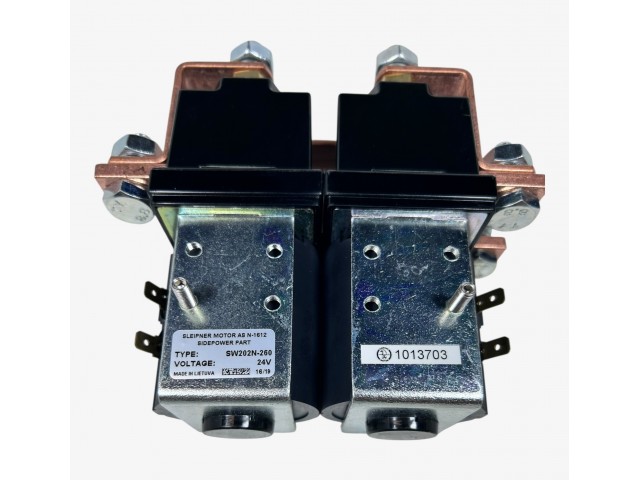Side Power Sleipner SW202N-60 / 24VDC Motor Reversing Solenoid Kontaktör, SW202N
