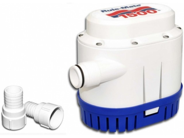 Rule-Mate RM1500A Tam Otomatik Sintine Pompası 12V 1500GPH Rule-Mate RM1500A Tam Otomatik Sintine Pompası 12V 1500GPH