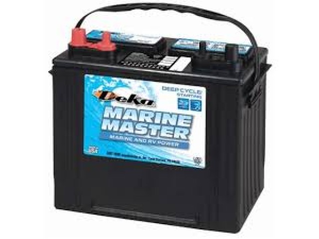 Deka Marine Master 12V 65Ah 550CCA DP24 Heavy Duty Deep Cycle Marin Kapalı Bakımsız Sulu Start&Servis Aküsü
