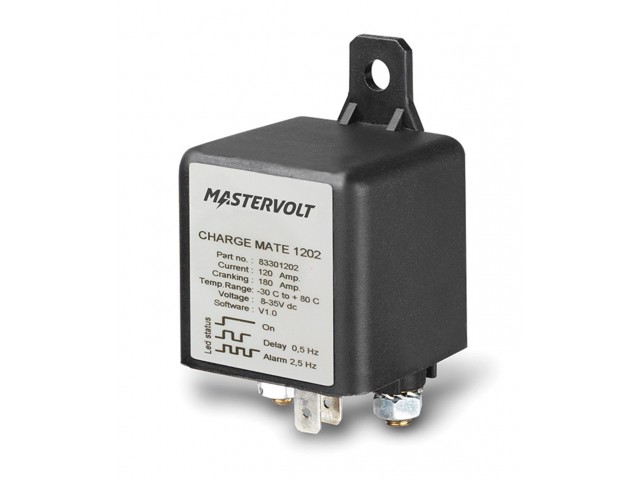 Mastervolt 83301202 , Şarj Eşleyici 1202 – röle bazlı akıllı akü birleştirici 120 Amper 12/24V