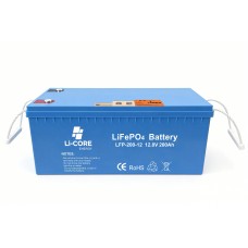 Li-Core LiFePO4 12.8V/200Ah Lityum Akü - Smart