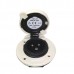 Ratio Electric MP16-10 /  16A/230VAC Krom Sahil Besleme Fişi