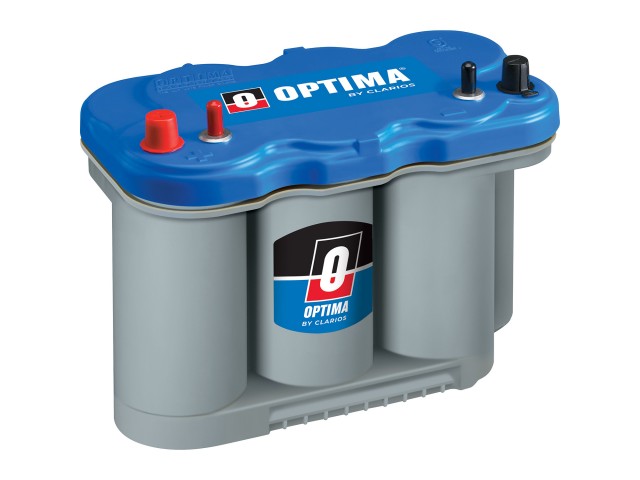 Optima 827 227, Optima Blue Top, BT DC 5,0 12V 66Ah 800CCA  Marin Start&Servis Deep Cycle Spiral AGM Kuru Akü ( DNV & GL Lloyd Sertifikalı ) - D27M