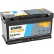 Exide EA1000 Premium Serisi 12V 100 Amper 900 CCA Tam Kapalı Bakımsız Sulu Akü