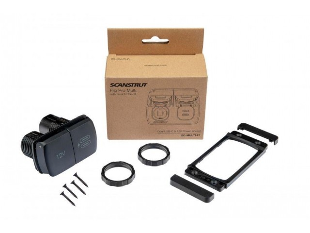 Scanstrut  Flip Pro SC-MULTI-F1 Çiftli Type-C ve 12V Soket