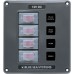 Blue Sea Systems 4320 / suya dayanıklı sigorta paneli. 4 lü