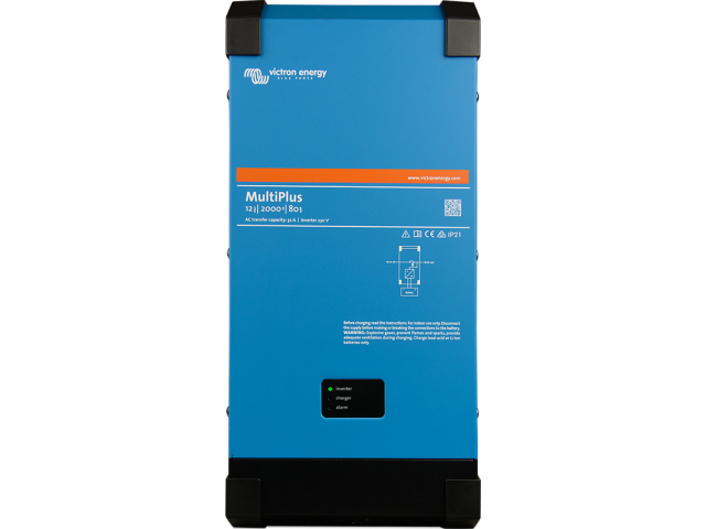 Victron Energy Multiplus İnvertör / Redresör 12/2000/80-32 Şarj:80 Amper (PMP122200000)