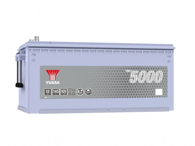 Yuasa YBX5000 Serisi / 12V 145Ah 920EN Tam Kapalı Bakımsız Sulu Start Aküsü