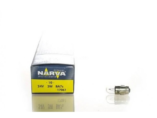 Narva Dc 17061 24V 3W 51 Minyon Gösterge Ampulü 10 Adet