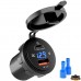 Trem T-Power Dijital  Voltmetre Göstergeli Usb 3.0 / Type C Şarj Soketi 12V/24V