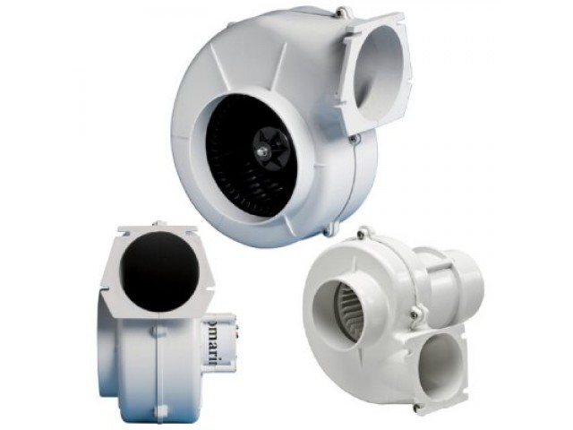 Matromarine 5500101624 / Salyangoz Fan Flanşlı 24V 1000m³/h Ø150mm