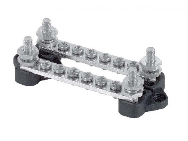 BEP BB-6W-2NC / Çıplak Bara bus bar 12 Vida 4 Saplamalı - BB-6W-2NC