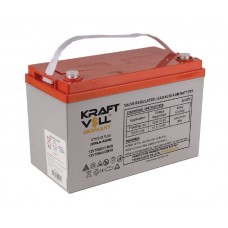 Kraftvoll 12V 108Ah (20Hr) Vrla Deep Cycle AGM Kuru Akü (333x173x222mm)