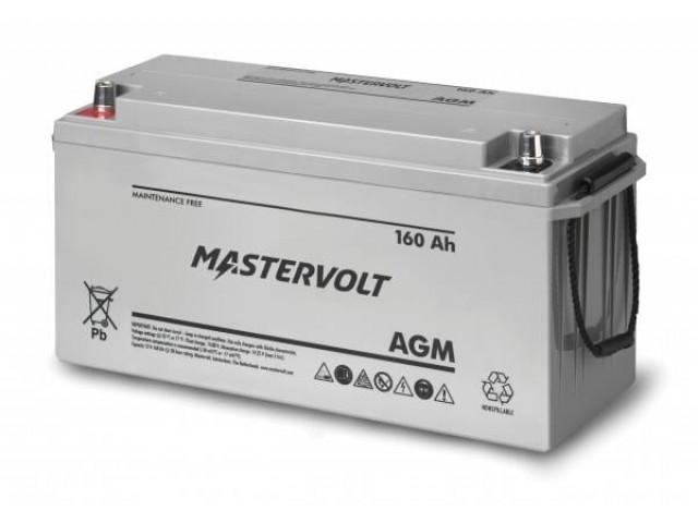 Mastervolt 62001600 / 12V 160Ah Deep Cycle AGM Kuru Akü Dual Çift Hizmet Mastervolt 62001600 / 12V 160Ah Deep Cycle AGM Kuru Akü Dual Çift Hizmet