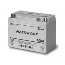 Mastervolt 62000550 / 12V 55Ah Deep Cycle AGM Kuru Akü Dual Çift Hizmet