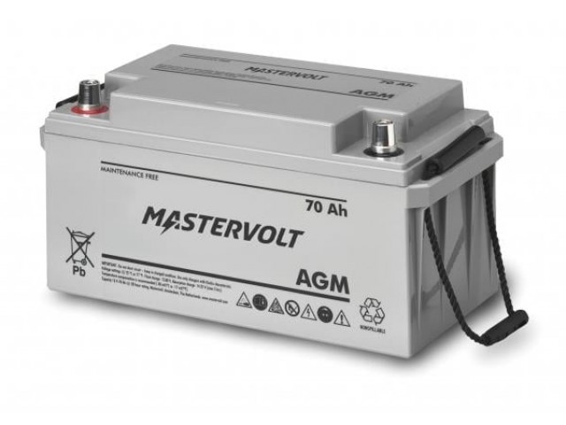 Mastervolt 62000700 / 12V 70Ah Deep Cycle AGM Kuru Akü Dual Çift Hizmet Mastervolt 62000700 / 12V 70Ah Deep Cycle AGM Kuru Akü Dual Çift Hizmet