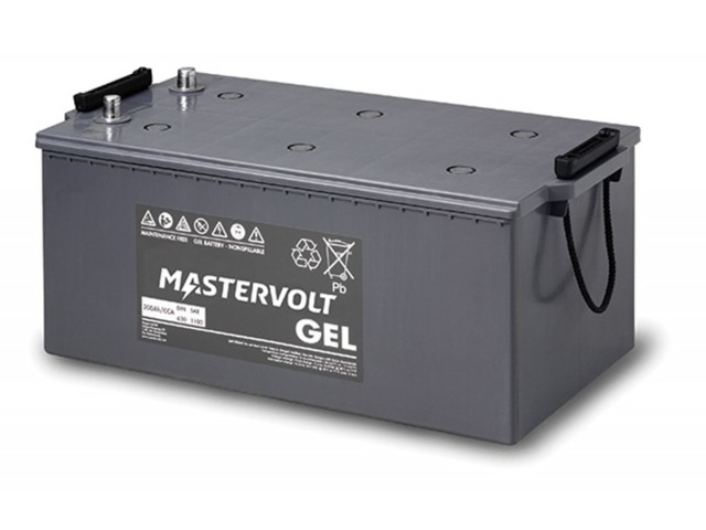 Mastervolt 64002000 / 12V 200Ah Deep Cycle Jel Akü Uzun Ömür Marin