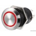 Osculati 19mm Paslanmaz Çelik Buton Anahtar IP67 12V 20Amper / 24V 10Amper