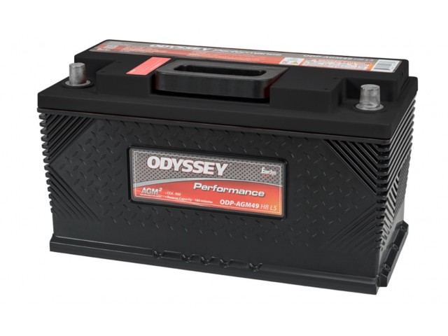 Odyssey Performance Series ODP-AGM49 H8 L5 (49-950 (LN5-H8))  / 12V 95Ah 950CCA Deep Cycle AGM Kuru Start&Servis Aküsü (TPPL) - Anlık 1700A Start Gücü (5 saniye)