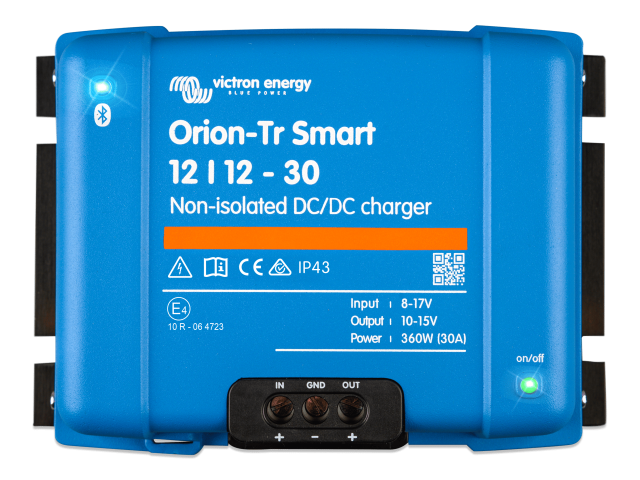 Victron Energy ORION-TR Smart 12/12-30A (360W) İzolesiz DC-DC Charger Şarj Cihazı, i (ORI121236140)
