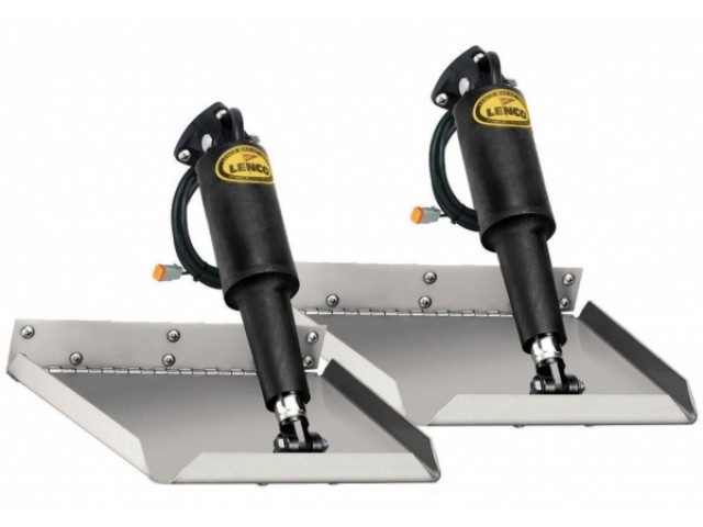 Lenco elektro-mekanik flap sistemi. Edge Mount. 12V.  FLAP EBADI (cm) :30x30