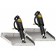 Lenco elektro-mekanik flap sistemi. Edge Mount. 12V.  FLAP EBADI (cm) :30x30