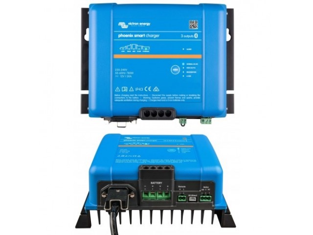 Victron Energy Phoenix Smart IP43 Charger 24/25 (3) 120/240V - 3 Çıkışlı & (PSC242553095)