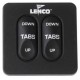 Lenco flap kontrol paneli. Standart.  12/24V.