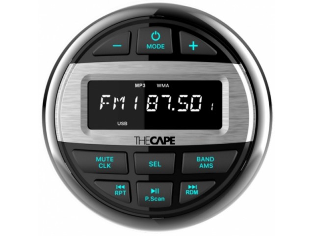 The Cape Radyo/Usb/Bluetoothlu müzik çalar 12VDC