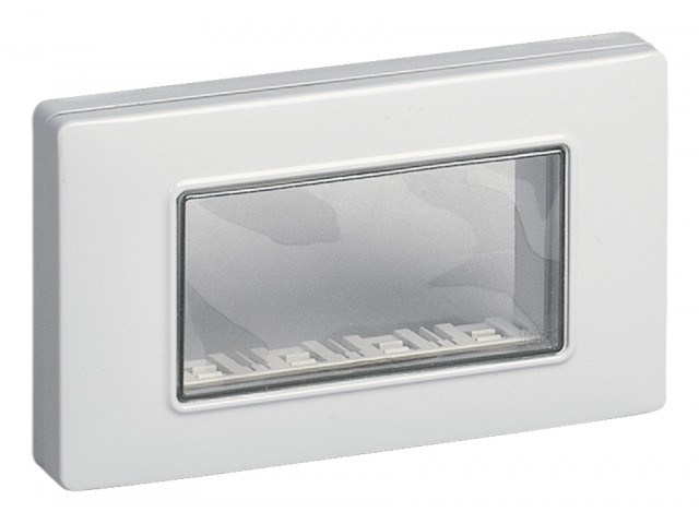 Vimar 14944 - 4 lü Sıva Altı Nemliyer IP55 - Vimar Plana Serisi - Gri ve Beyaz Renk Seçenekli Vimar 14944 - 4 lü Sıva Altı Nemliyer IP55 - Vimar Plana Serisi - Gri ve Beyaz Renk Seçenekli