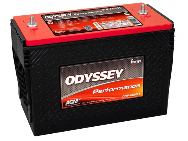 Odyssey Performance Series ODP-AGM31 (31-925S)  / 12V 100Ah 925CCA Deep Cycle AGM Kuru Start&Servis Aküsü (TPPL) - Anlık 1750A Start Gücü (5 saniye) EM960