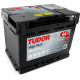 Tudor TA640 - 12V 64Ah 640CCA Kapalı Bakımsız Sulu Akü High Tech Carbon Boost 2.0 ( Hızlı Şarj )