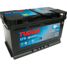 Tudor (Exide) Start-Stop EFB TL800 - 12V 80Ah 800EN Start-Stop EFB Sulu Akü