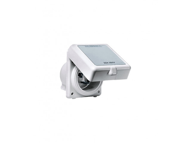Hubbell 220V standart marin priz 3x32A.
