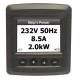 Bep 80-600-0023, Bep 600-ACSM / AC - Voltmetre&Ampermetre&Frekansmetre&KW Metre, Voltaj Amper Frekans Alarmlı Gösterge 12/24V (Şönt Dahil)