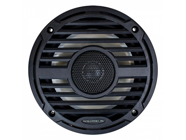 Aquatic AQ-SPK6.5-4LB Pro-Serisi Marin Hoparlör Tweeter lı Siyah Çift