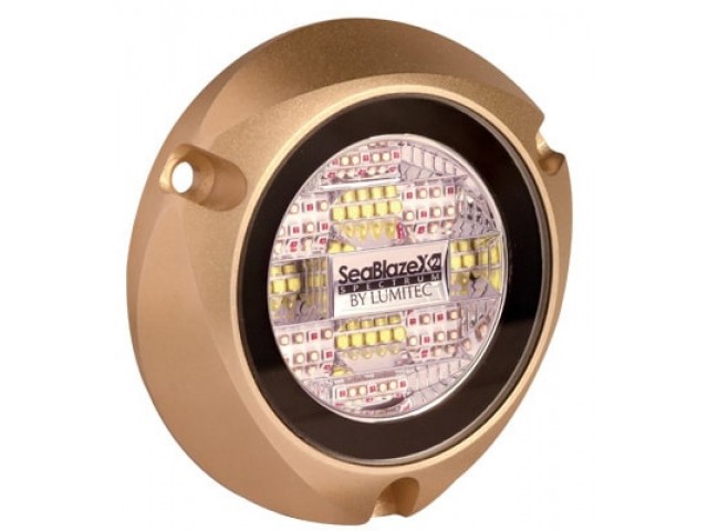 SeaBlaze, Lumitec SeaBlaze X2 Spectrum RGBW ledli su altı aydınlatma lambası 10-30VDC SeaBlaze, Lumitec SeaBlaze X2 Spectrum RGBW ledli su altı aydınlatma lambası 10-30VDC